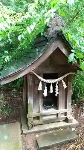 八幡社の本殿・本堂