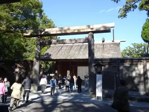 伊勢神宮外宮（豊受大神宮）の鳥居