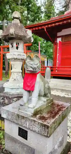 上杉神社の像