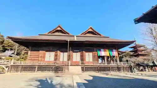 法華経寺の本殿・本堂