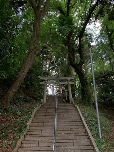 白幡神社の鳥居