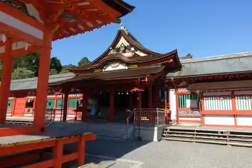 美濃國一宮　南宮大社の本殿・本堂