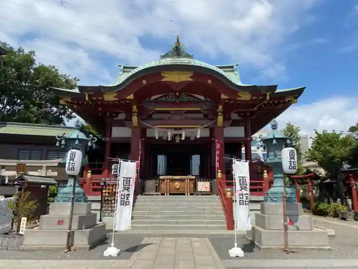 羽田神社の本殿・本堂