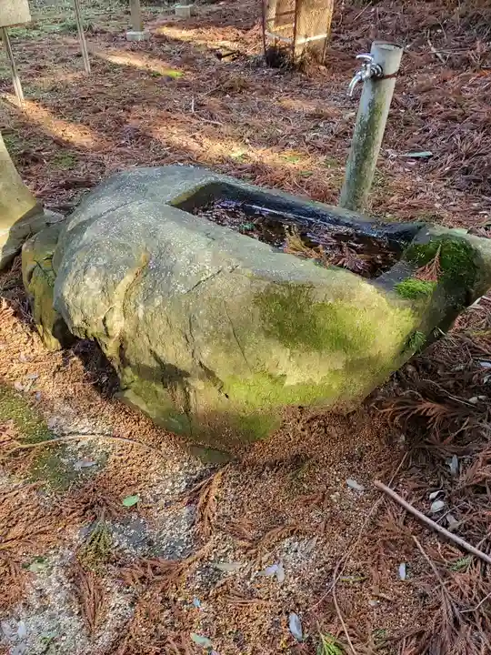 鴨大神御子神主玉神社の手水舎