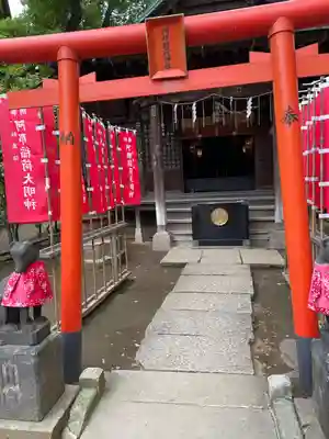 品川神社の鳥居