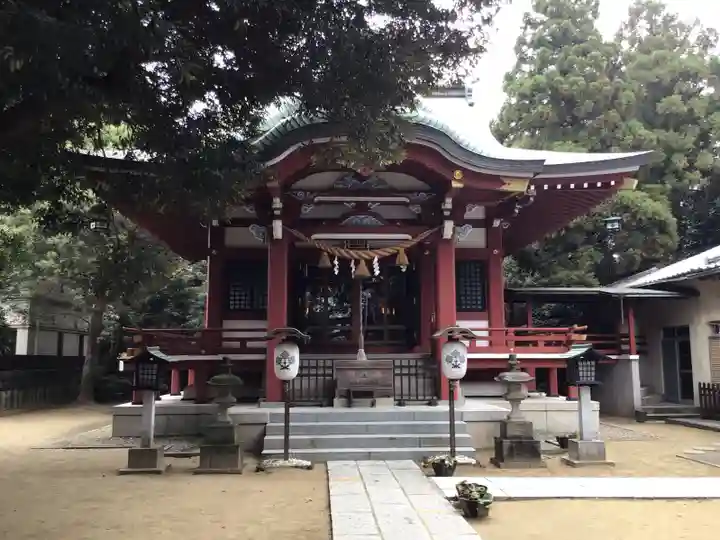 柏諏訪神社の本殿・本堂