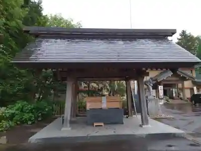 旭川神社の手水舎