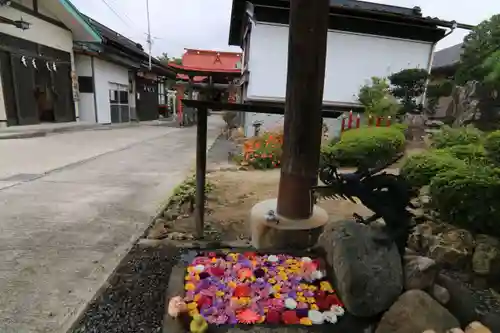 大鏑神社の手水