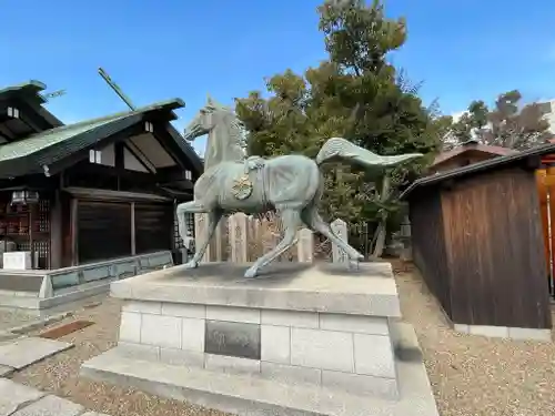 和田神社の狛犬