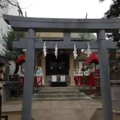 皆中稲荷神社の鳥居