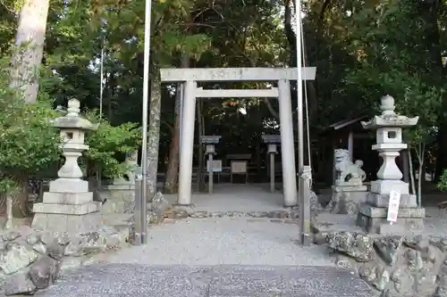 櫲樟尾神社の鳥居