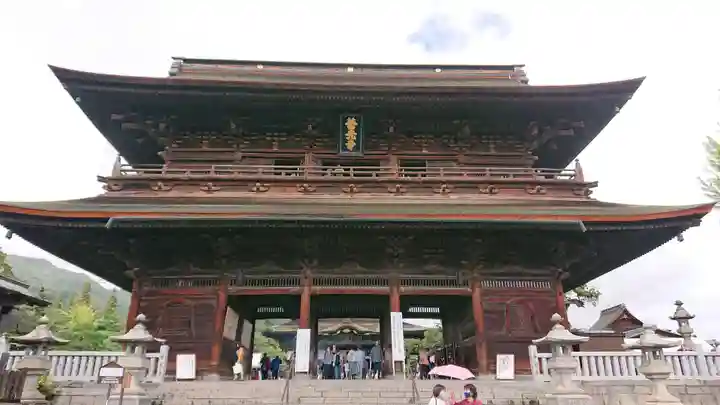 善光寺の山門・神門