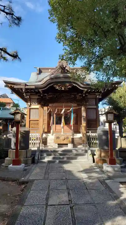 大森諏訪神社の本殿・本堂