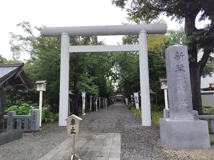 新琴似神社の鳥居
