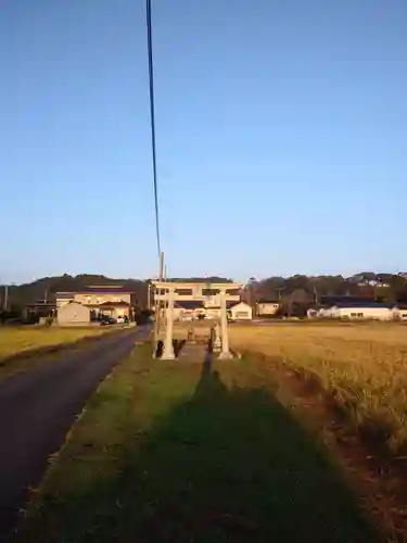 水神社の鳥居