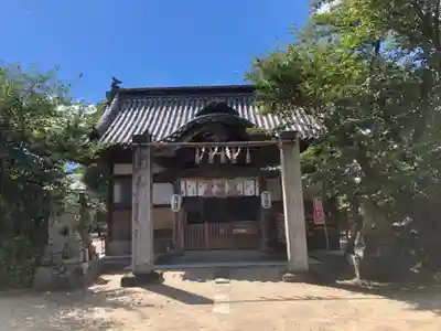 鴨島八幡神社の本殿・本堂