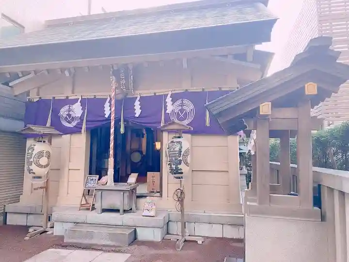 朝日神社の本殿・本堂