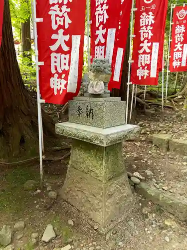 岩木山神社の狛犬