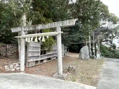 大乃己所神社の鳥居