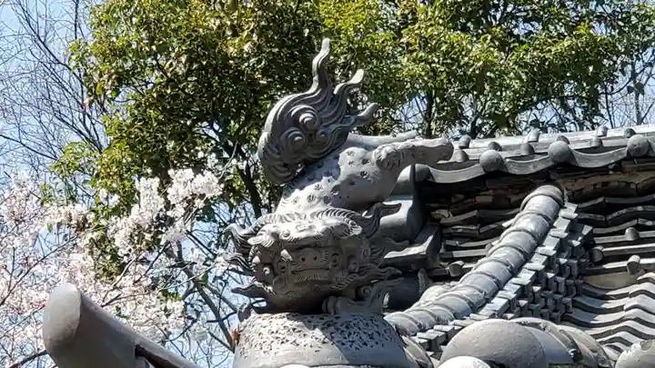 竹内神社の狛犬