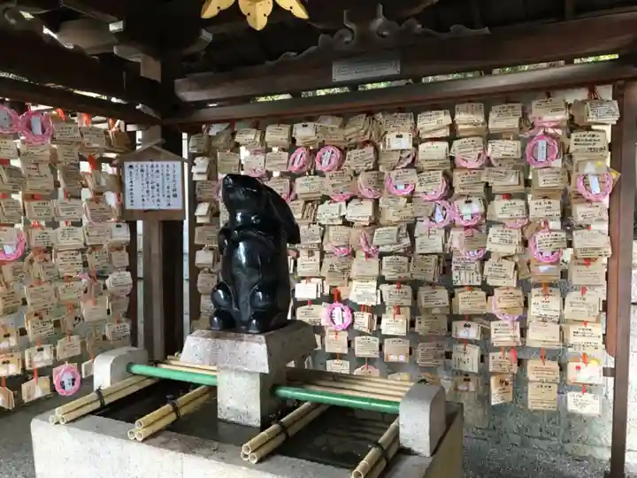 岡崎神社の手水舎