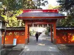 息栖神社の山門