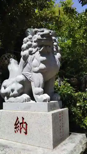 菊田神社の狛犬