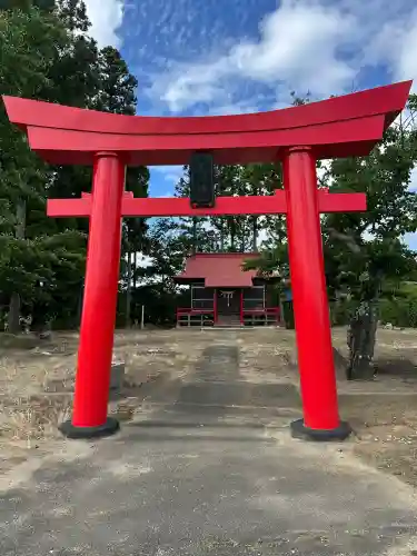 表刀神社の鳥居