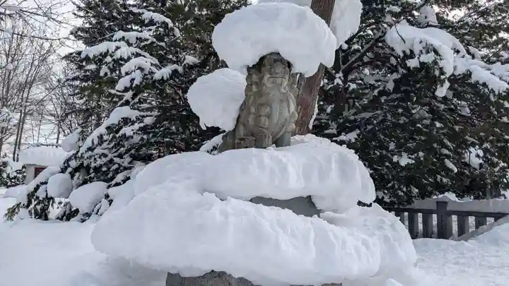 永山神社の狛犬