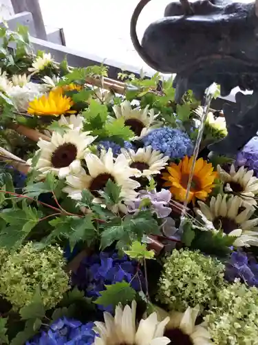江南神社の手水舎