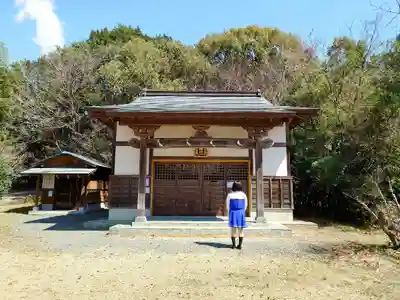 兼山神社の本殿・本堂