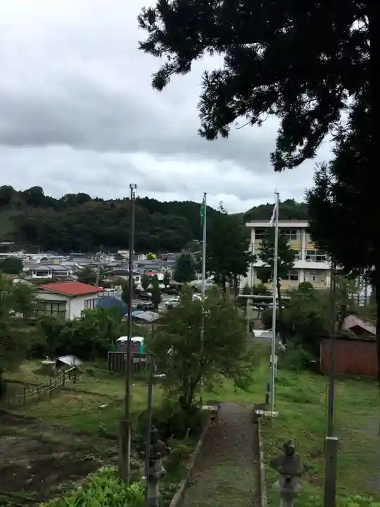 御嶽神社の周辺