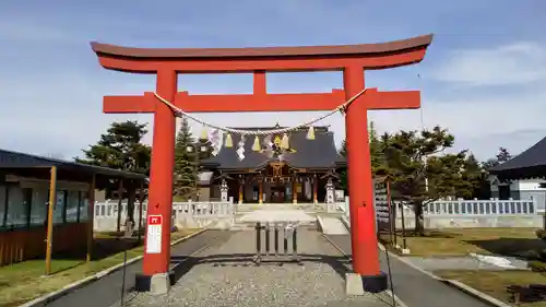 美瑛神社の鳥居