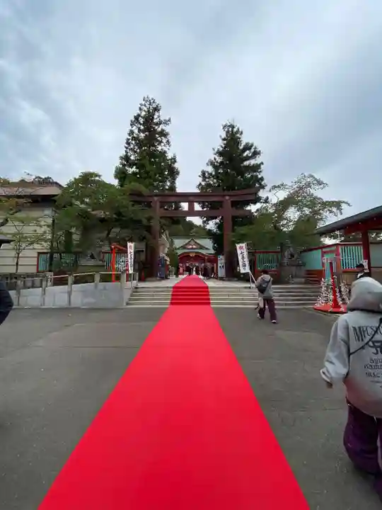 宮城縣護國神社の七五三参