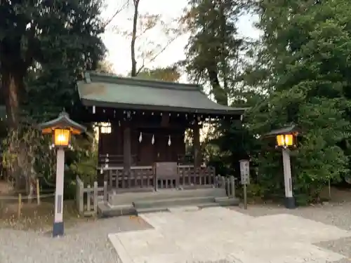 武蔵一宮氷川神社の末社・摂社