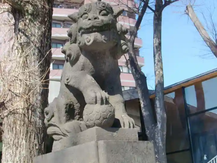 亀有香取神社の狛犬