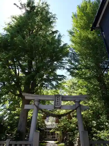 御馬神社の鳥居