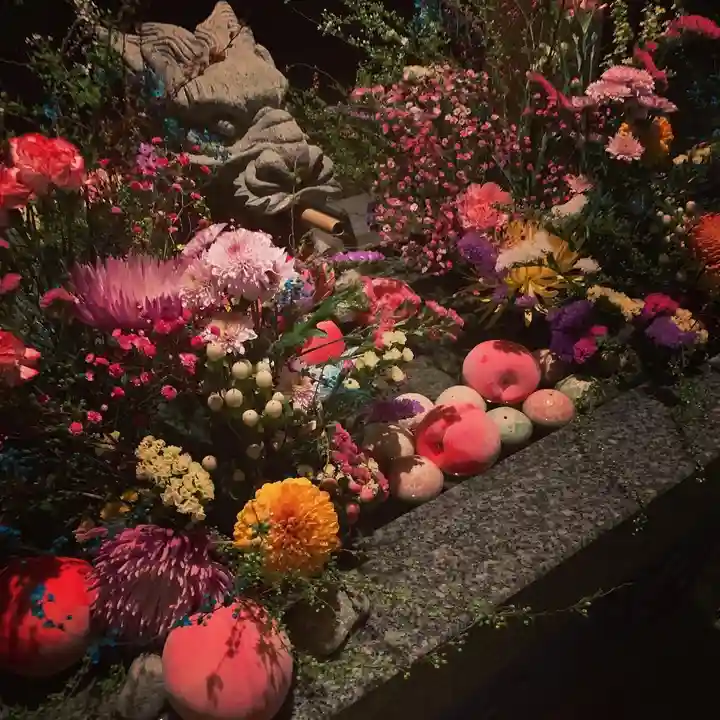 滑川神社 - 仕事と子どもの守り神の手水舎