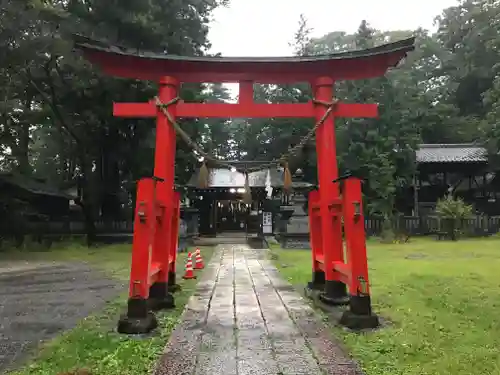 筑摩神社の鳥居