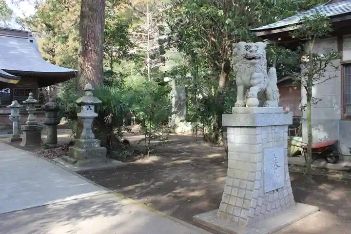 五所神社の狛犬