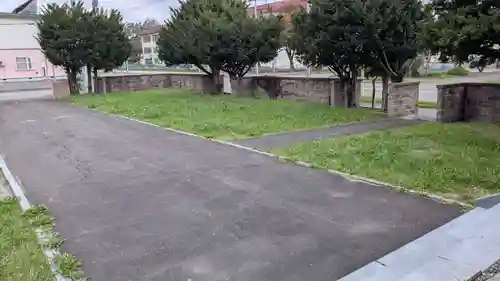 頓宮帯廣神社の庭園