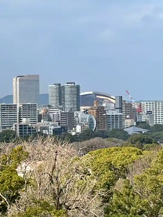 福岡縣護國神社の周辺