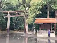 明治神宮の鳥居