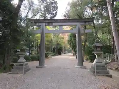 大和神社の鳥居