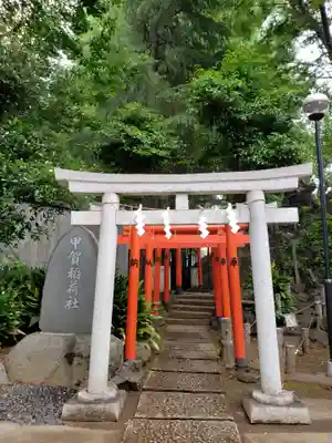 鳩森八幡神社の鳥居
