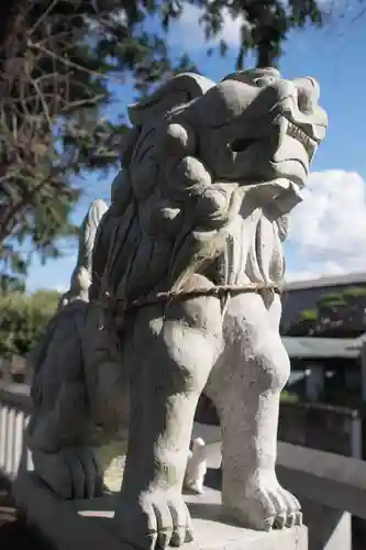 神部神社の狛犬