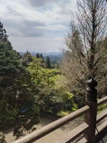 日龍峯寺(高澤観音)(美濃清水)の景色