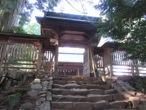 愛宕神社の山門・神門