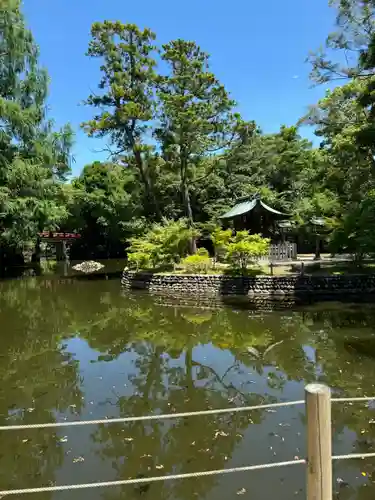 武蔵一宮氷川神社の庭園