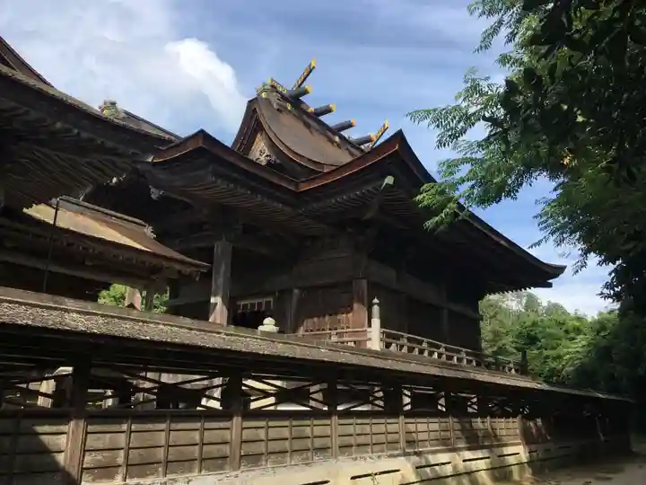 中山神社の本殿・本堂